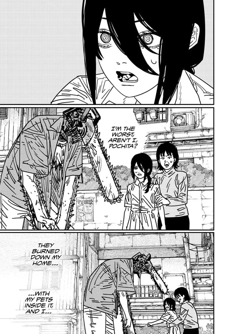 Chainsaw Man Manga Chapter 152 page 4 - Massage scene