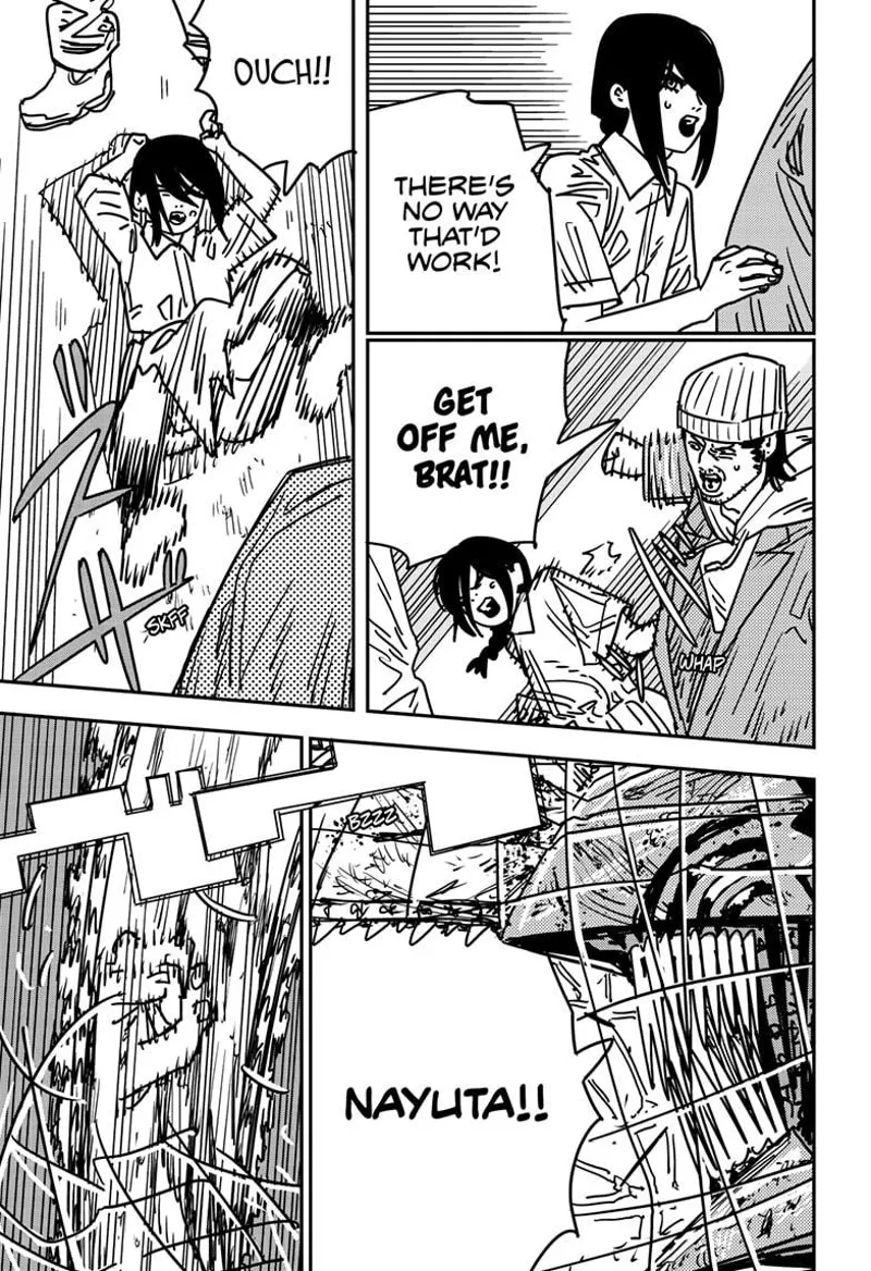 Chainsaw Man Manga Chapter 153 page 11 - Chainsaw Man Hunters scene