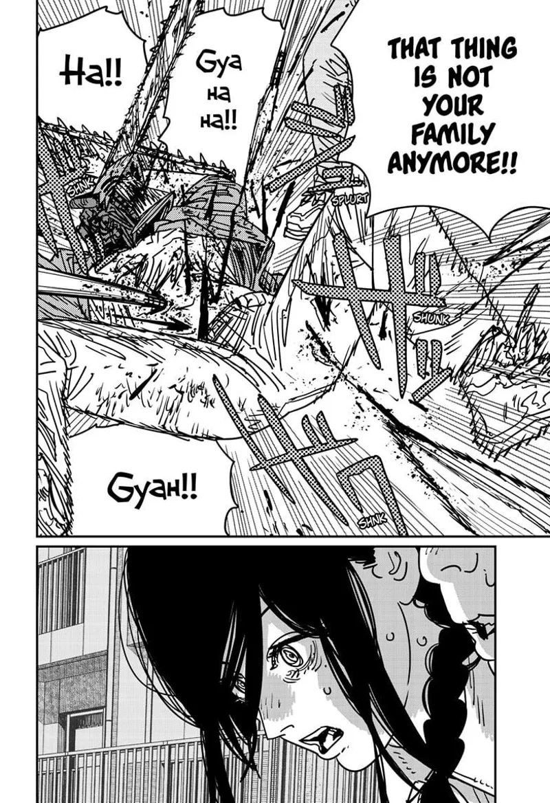 Chainsaw Man Manga Chapter 153 page 16 - Chainsaw Man Hunters scene