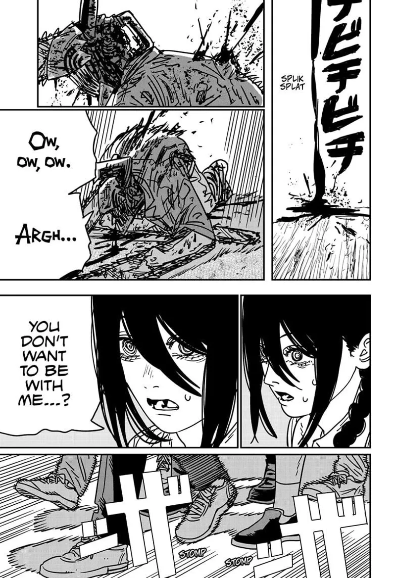 Chainsaw Man Manga Chapter 153 page 3 - Chainsaw Man Hunters scene