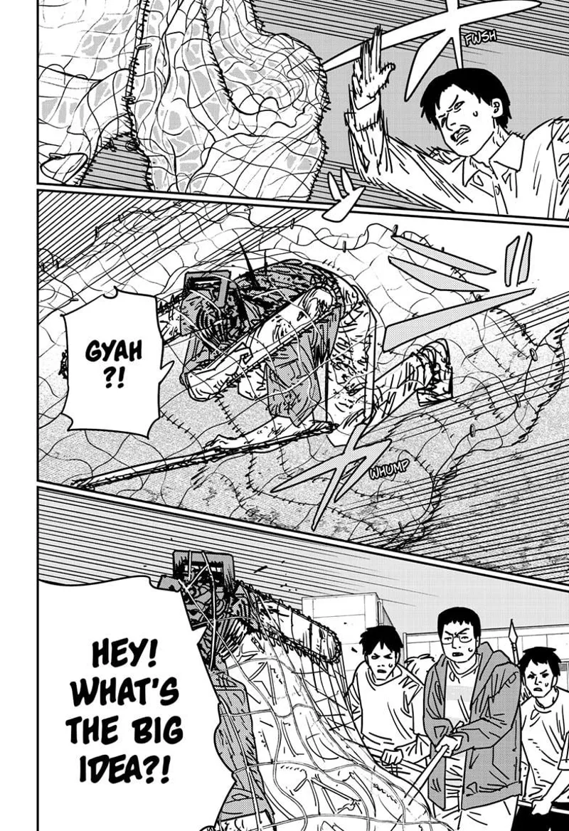 Chainsaw Man Manga Chapter 153 page 6 - Chainsaw Man Hunters scene