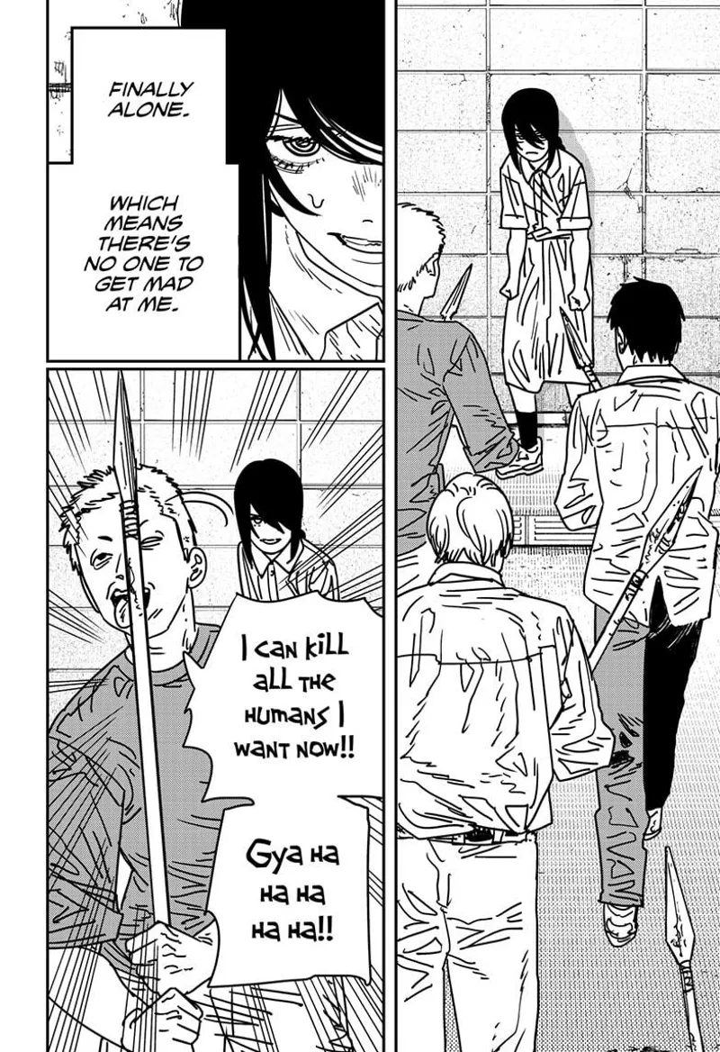 Chainsaw Man Manga Chapter 154 page 13 - All Pets scene