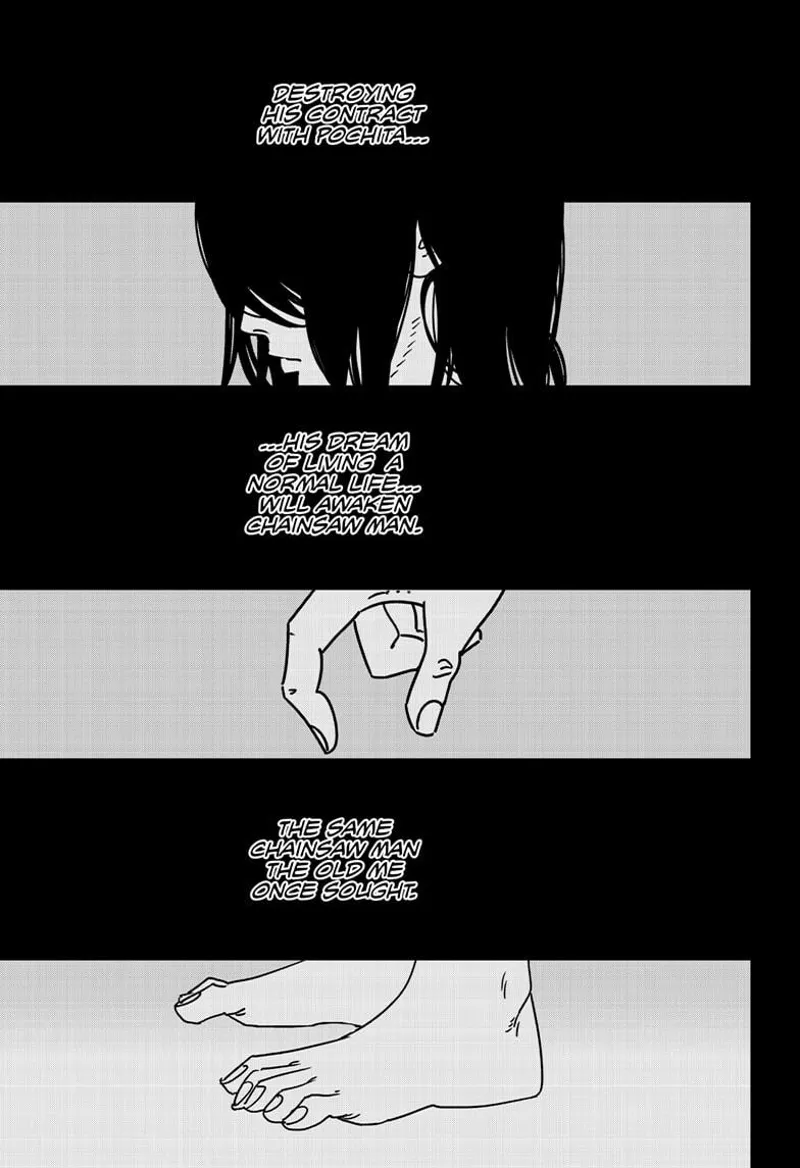 Chainsaw Man Manga Chapter 155 page 9 - The Old Me scene