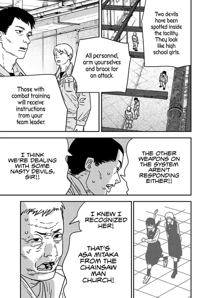 Chainsaw Man Manga Chapter 157 page 11 - College Fund scene