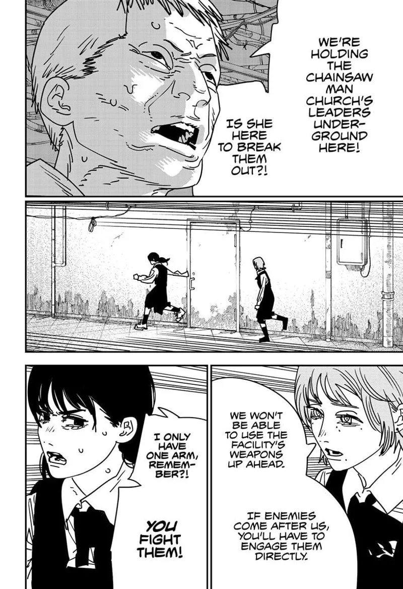 Chainsaw Man Manga Chapter 157 page 12 - College Fund scene