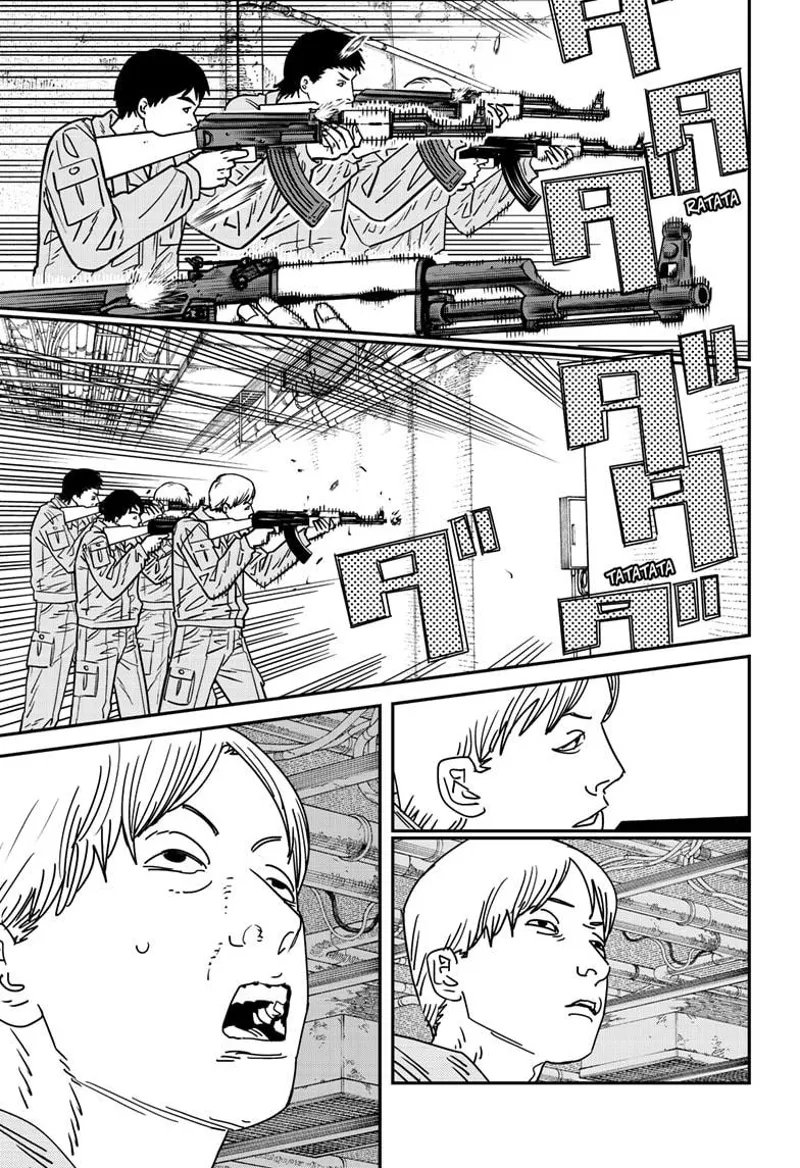 Chainsaw Man Manga Chapter 158 page 2 - Gyohnee Guillotine scene