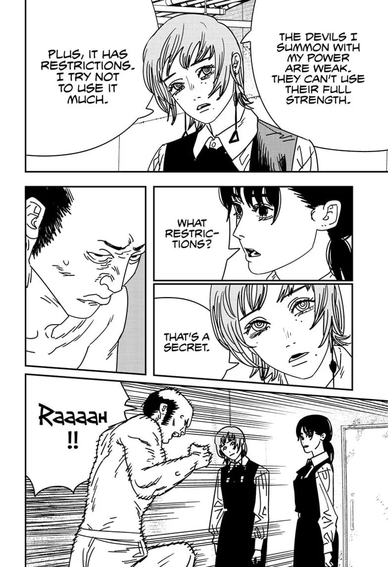 Chainsaw Man Manga Chapter 158 page 7 - Gyohnee Guillotine scene