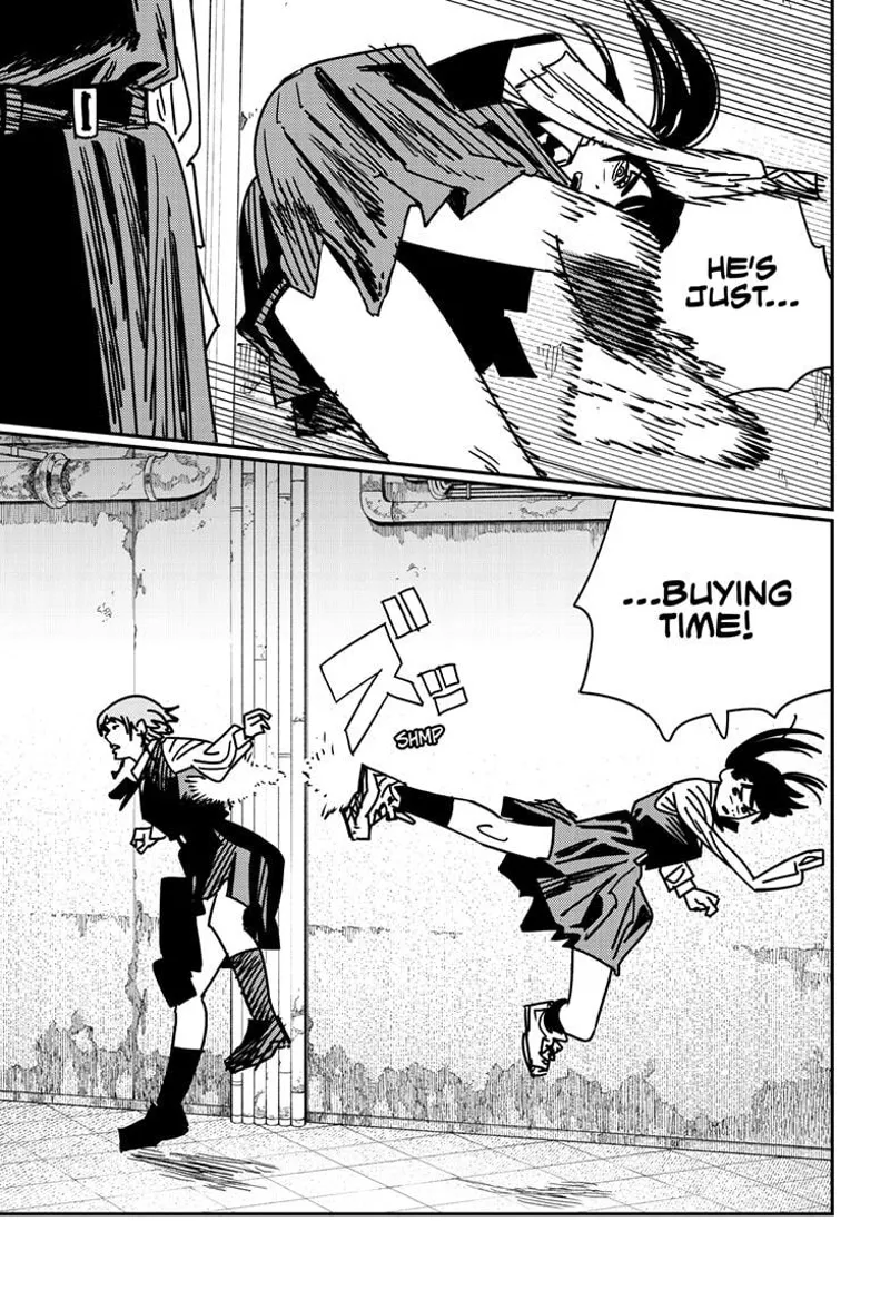 Chainsaw Man Manga Chapter 159 page 10 - Attack on Samurai scene