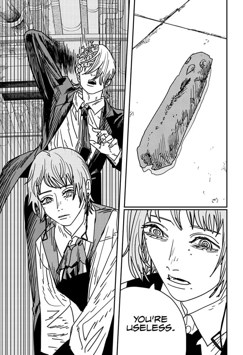 Chainsaw Man Manga Chapter 159 page 14 - Attack on Samurai scene