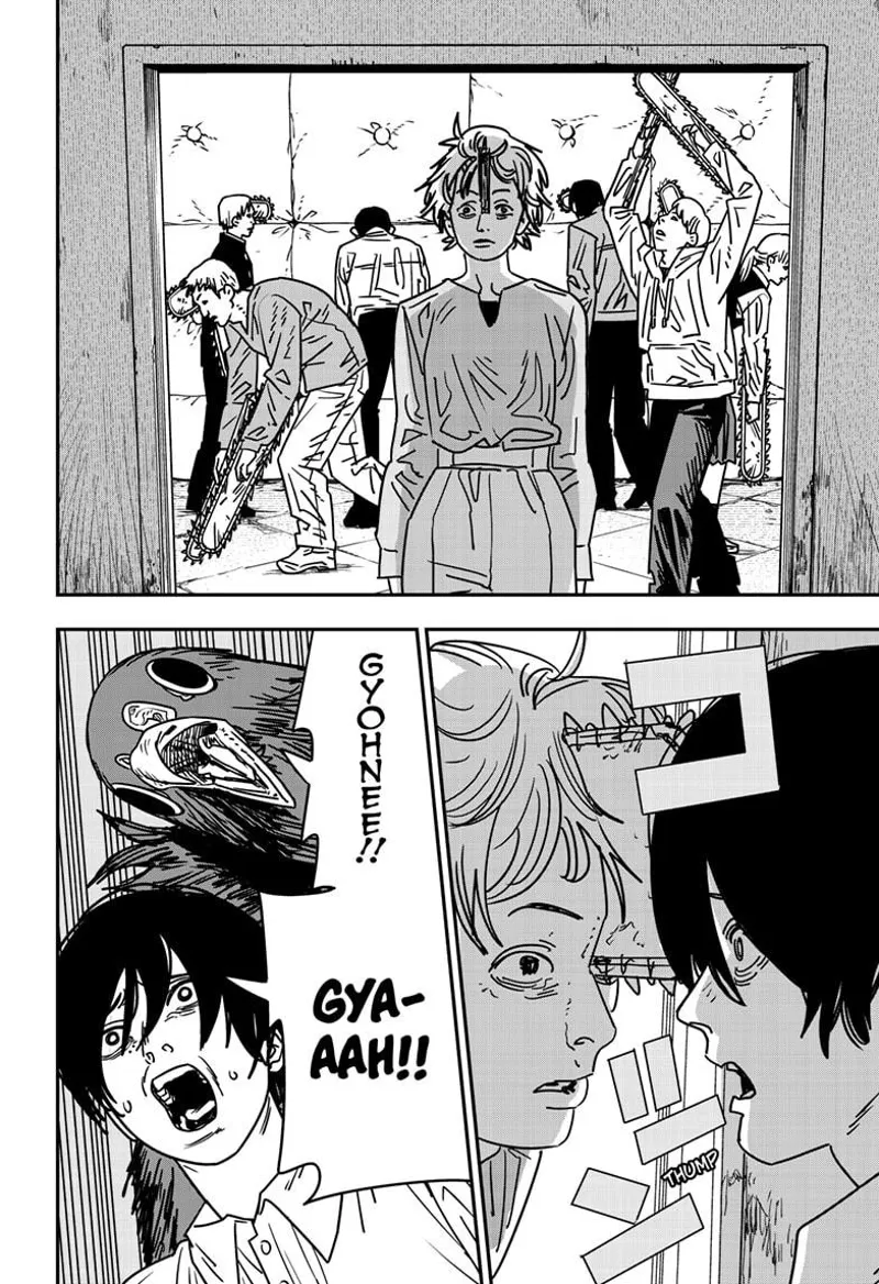 Chainsaw Man Manga Chapter 159 page 3 - Attack on Samurai scene