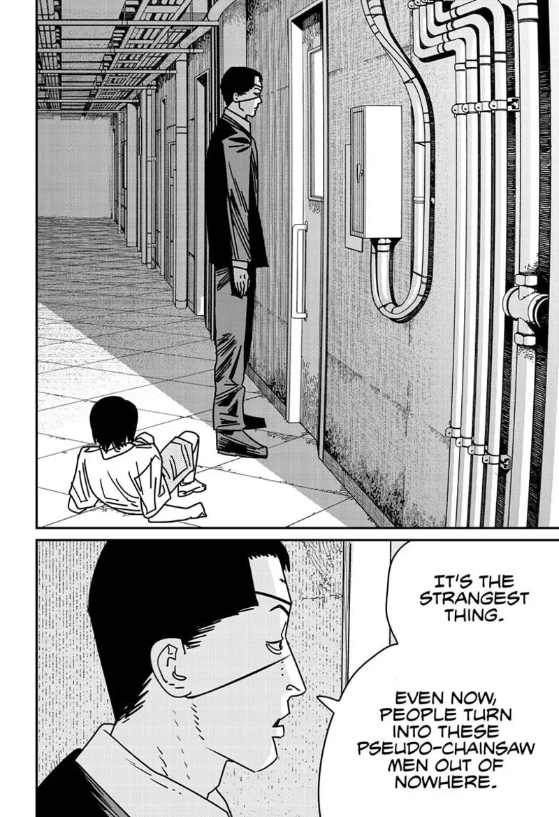 Chainsaw Man Manga Chapter 159 page 5 - Attack on Samurai scene