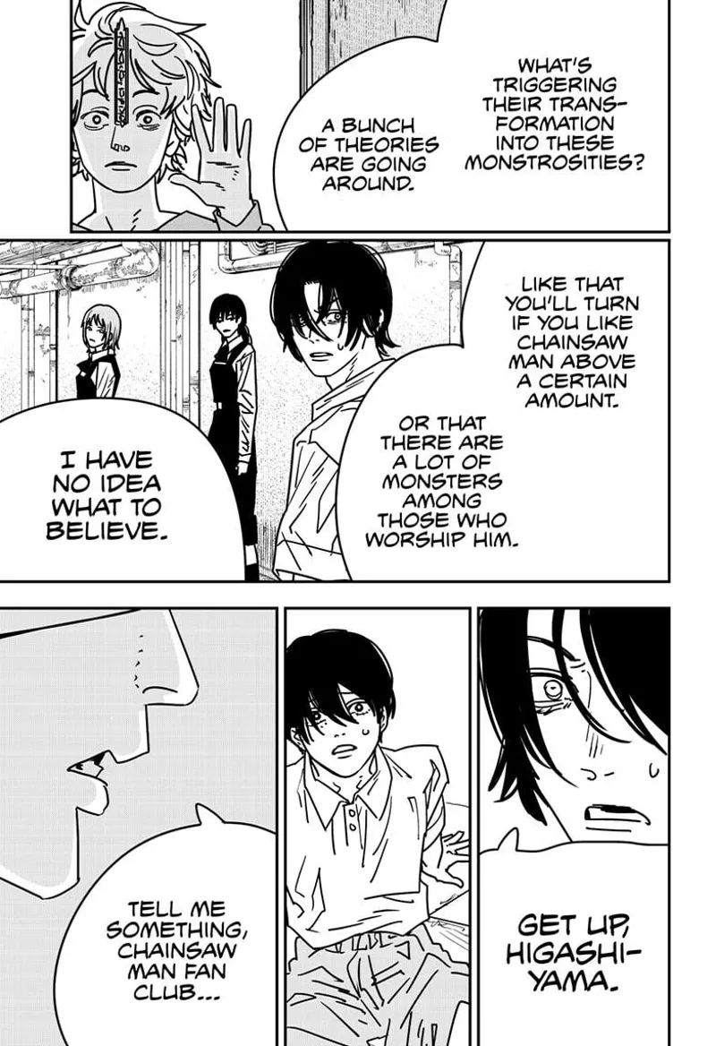 Chainsaw Man Manga Chapter 159 page 6 - Attack on Samurai scene