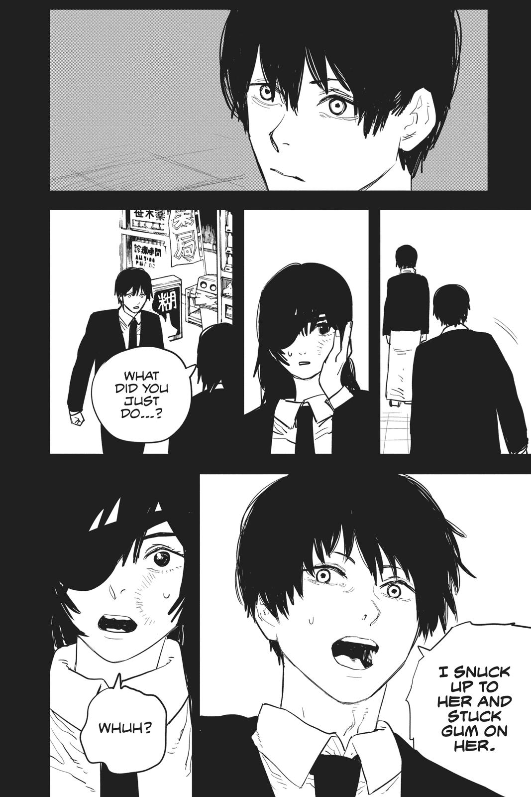 Chainsaw Man Manga Chapter 16 page 10 - The First Taste scene