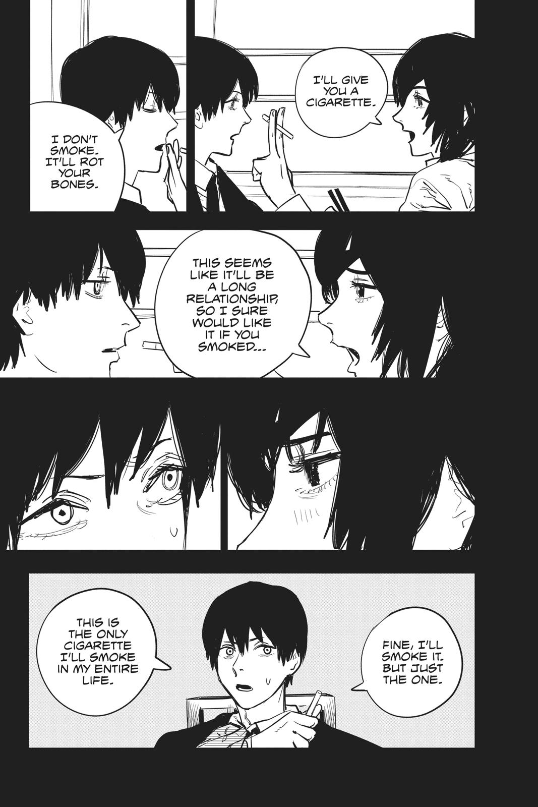 Chainsaw Man Manga Chapter 16 page 13 - The First Taste scene