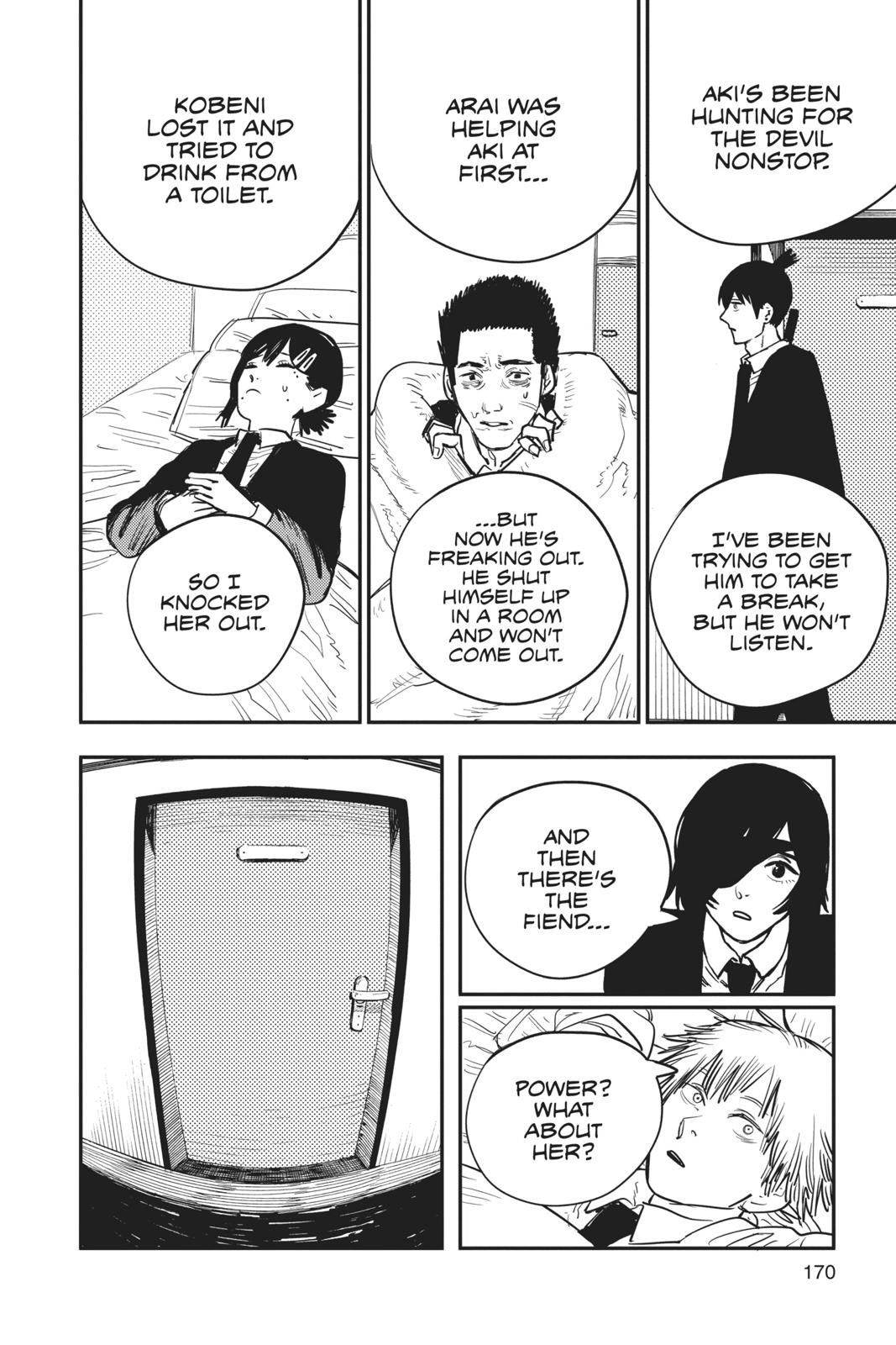 Chainsaw Man Manga Chapter 16 page 2 - The First Taste scene