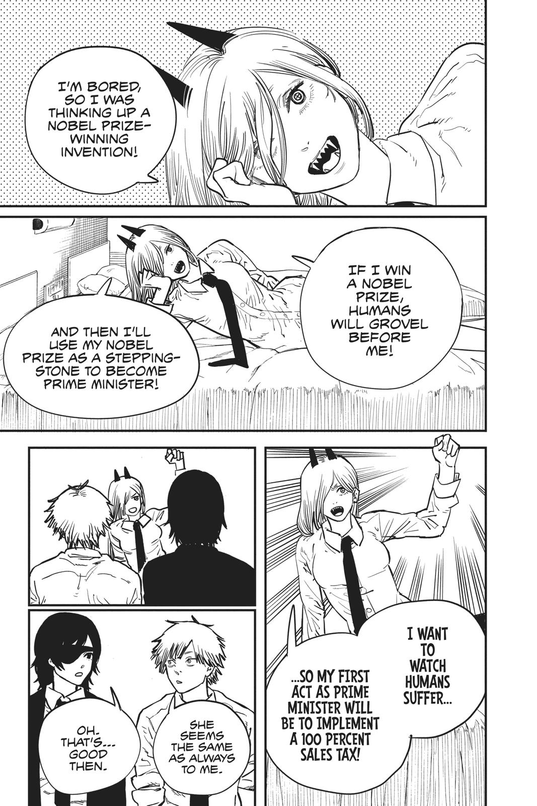 Chainsaw Man Manga Chapter 16 page 3 - The First Taste scene