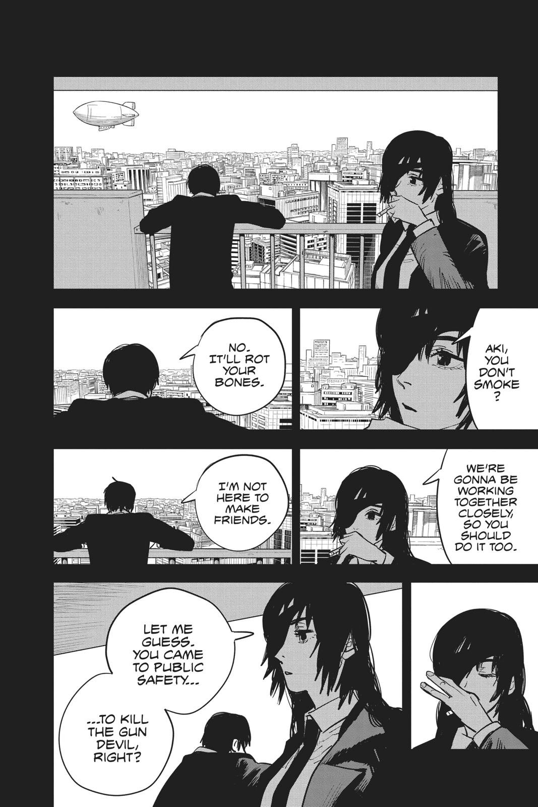 Chainsaw Man Manga Chapter 16 page 6 - The First Taste scene