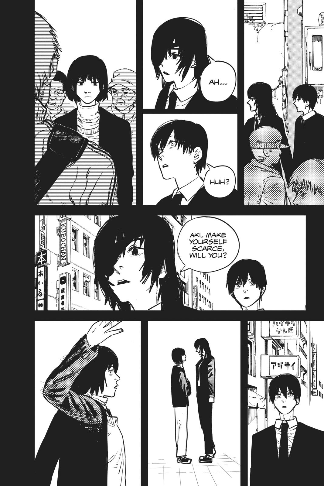 Chainsaw Man Manga Chapter 16 page 8 - The First Taste scene