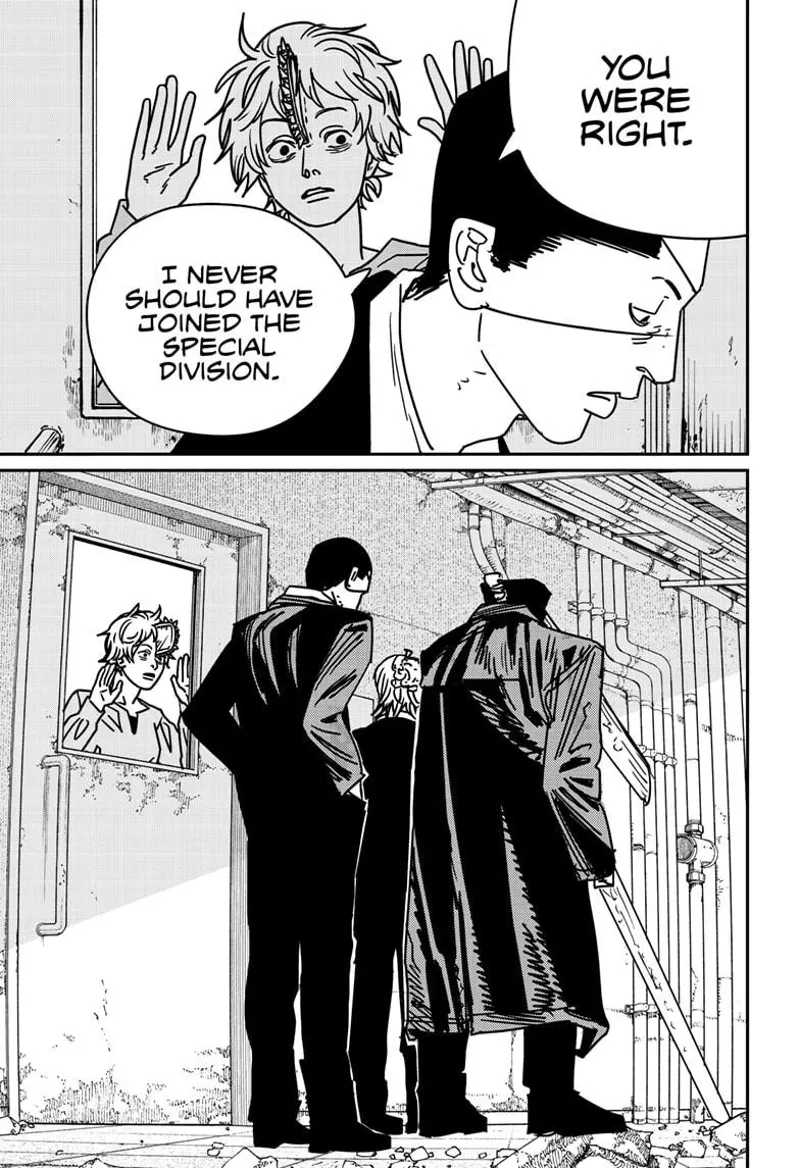 Chainsaw Man Manga Chapter 160 page 12 - That For Which The Heart Beats scene