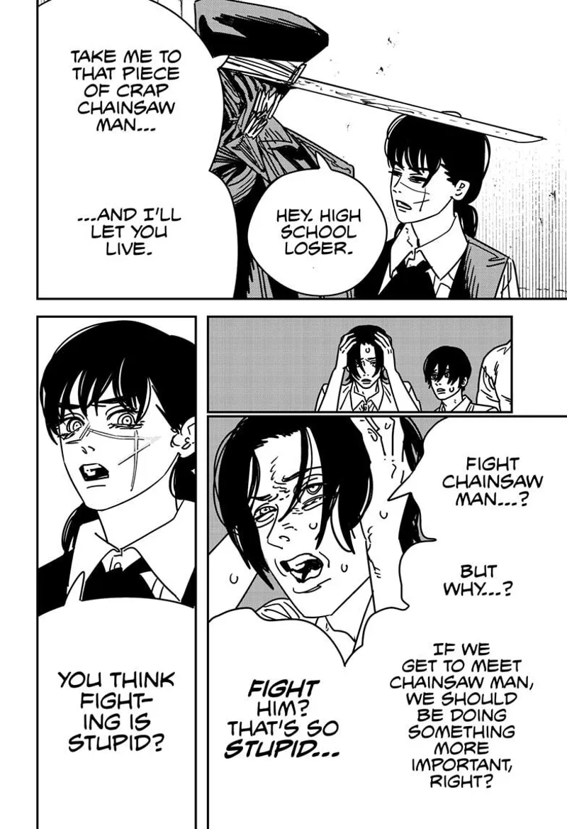 Chainsaw Man Manga Chapter 160 page 15 - That For Which The Heart Beats scene