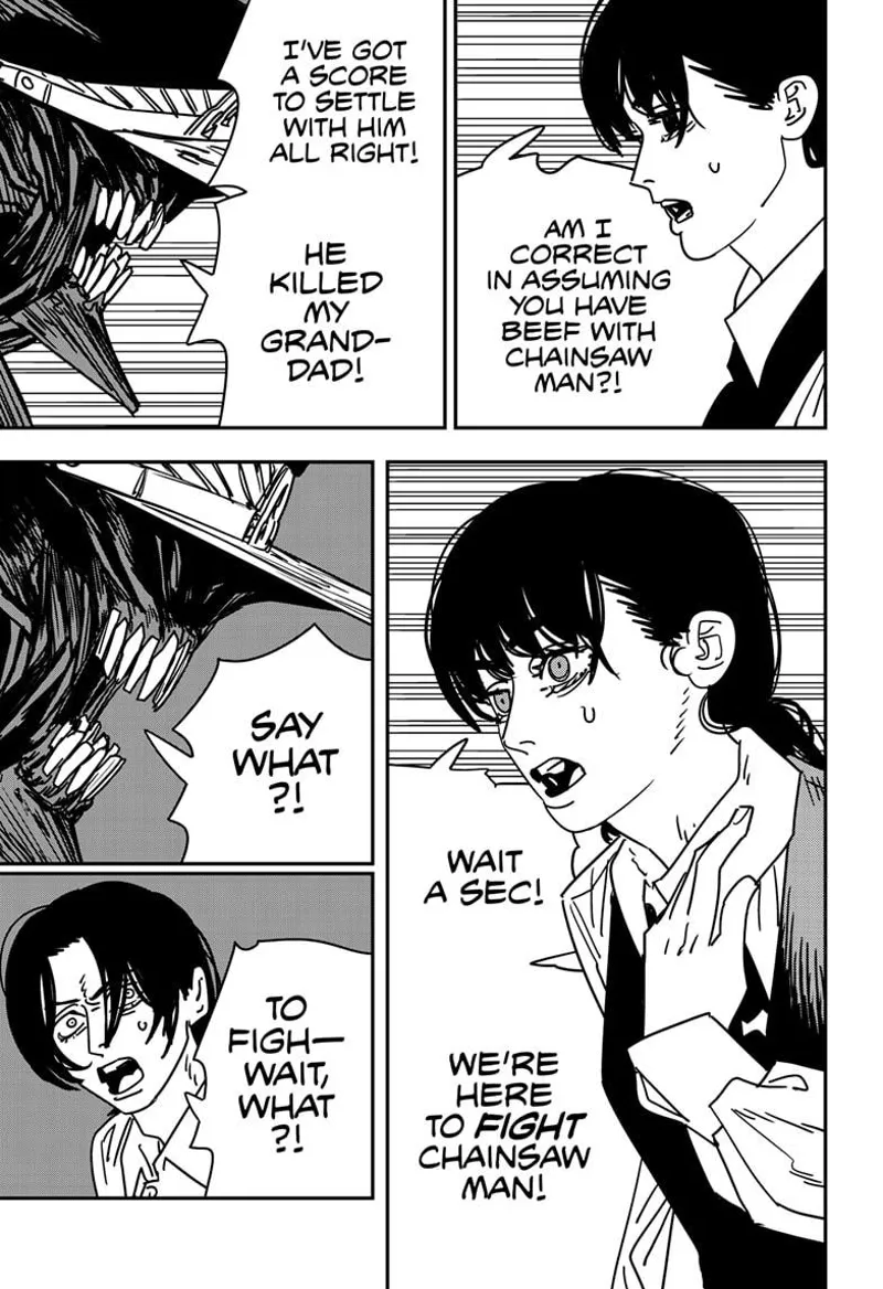 Chainsaw Man Manga Chapter 160 page 6 - That For Which The Heart Beats scene