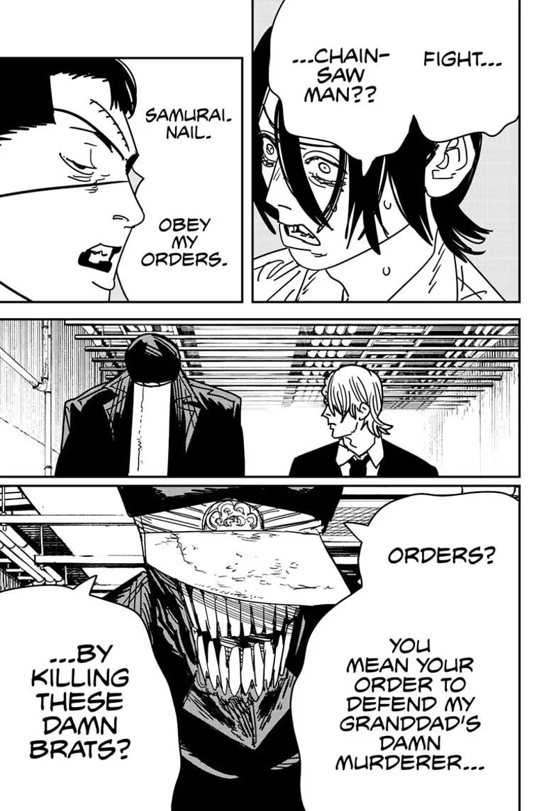 Chainsaw Man Manga Chapter 160 page 8 - That For Which The Heart Beats scene