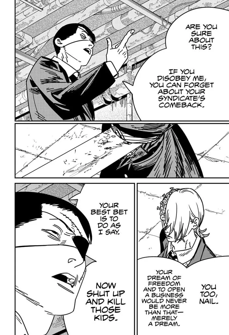 Chainsaw Man Manga Chapter 160 page 9 - That For Which The Heart Beats scene