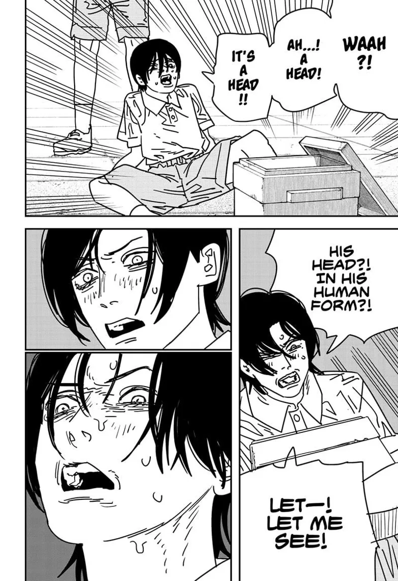 Chainsaw Man Manga Chapter 161 page 10 - Chainsaw Man Puzzle scene