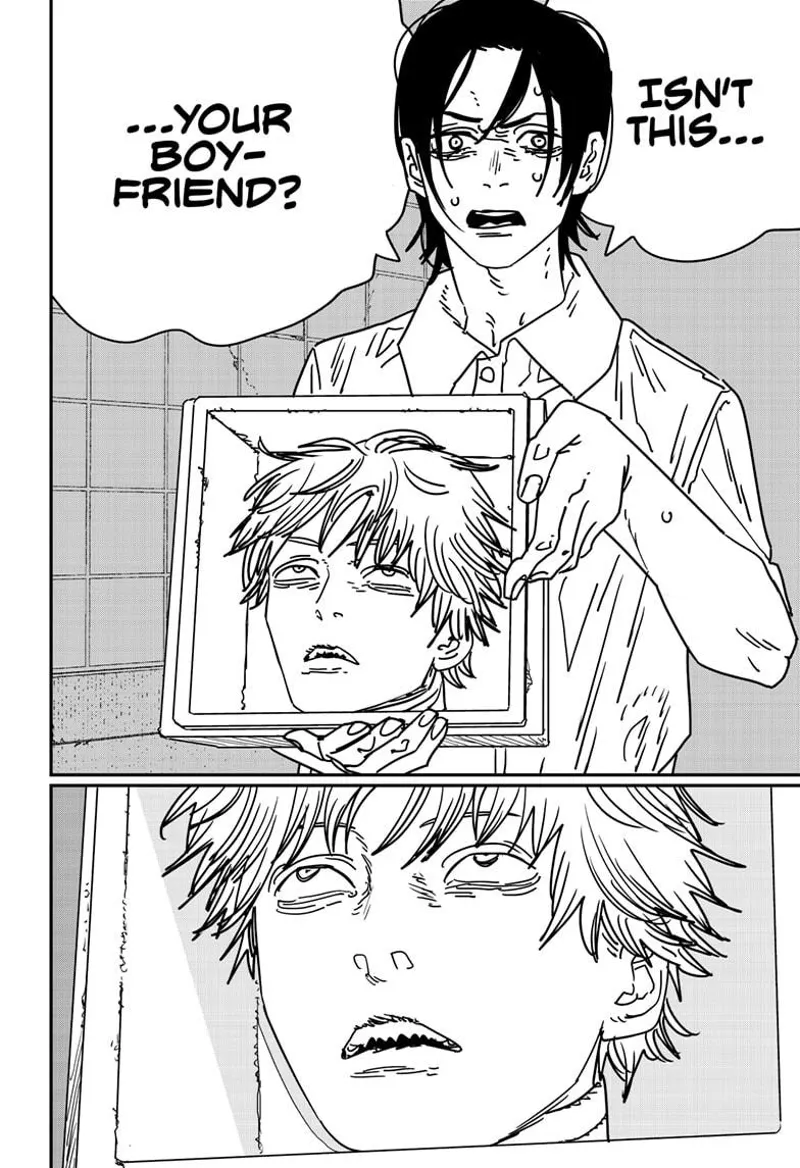 Chainsaw Man Manga Chapter 161 page 12 - Chainsaw Man Puzzle scene