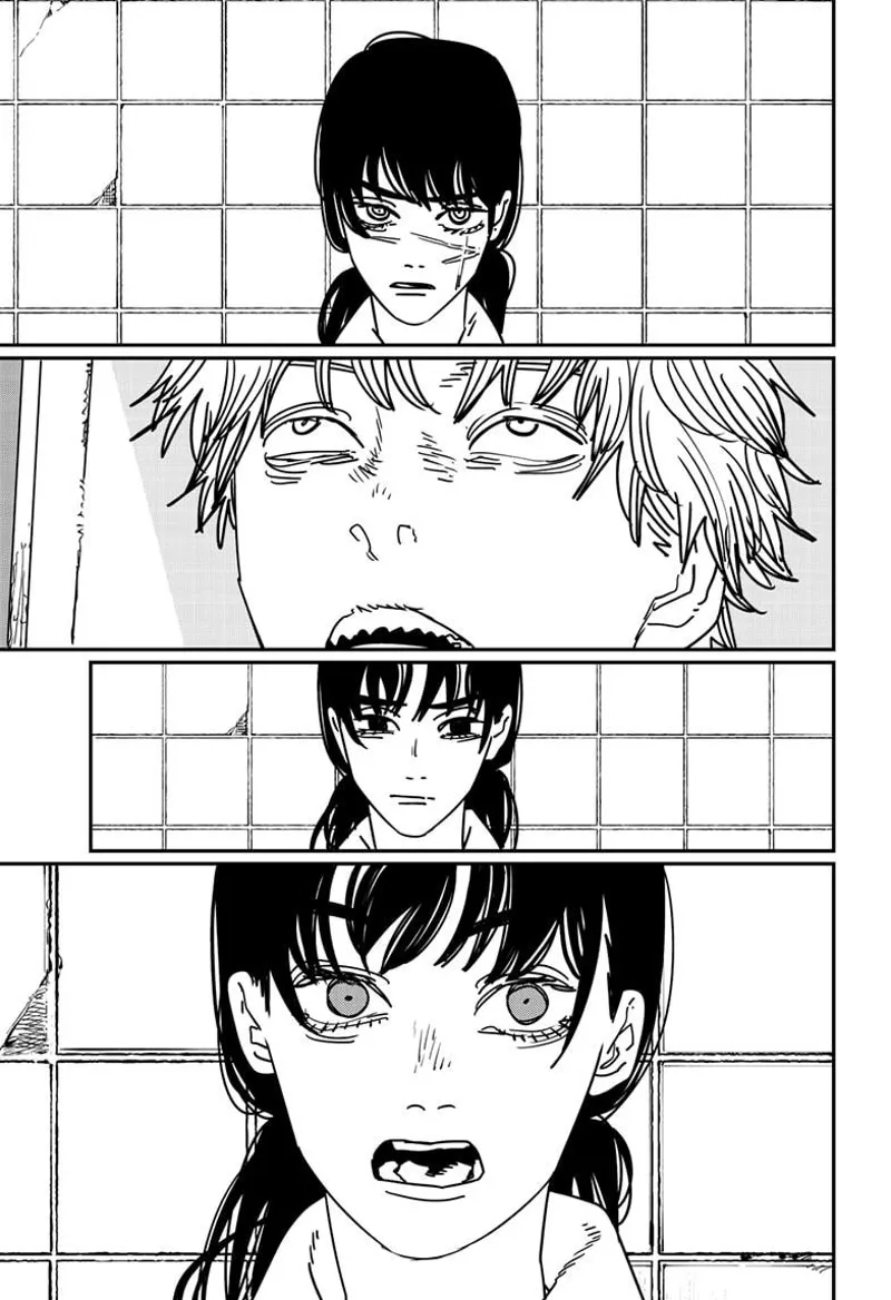 Chainsaw Man Manga Chapter 161 page 13 - Chainsaw Man Puzzle scene