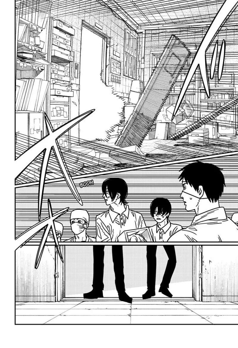 Chainsaw Man Manga Chapter 161 page 14 - Chainsaw Man Puzzle scene