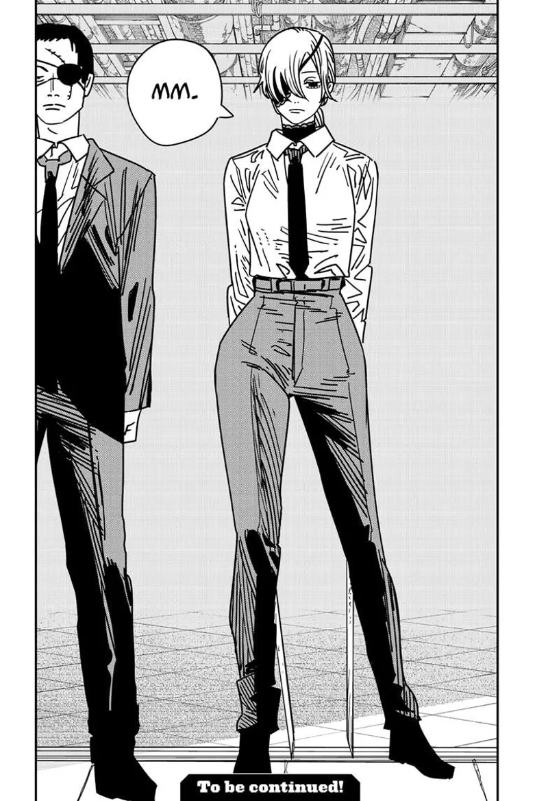 Chainsaw Man Manga Chapter 161 page 16 - Chainsaw Man Puzzle scene