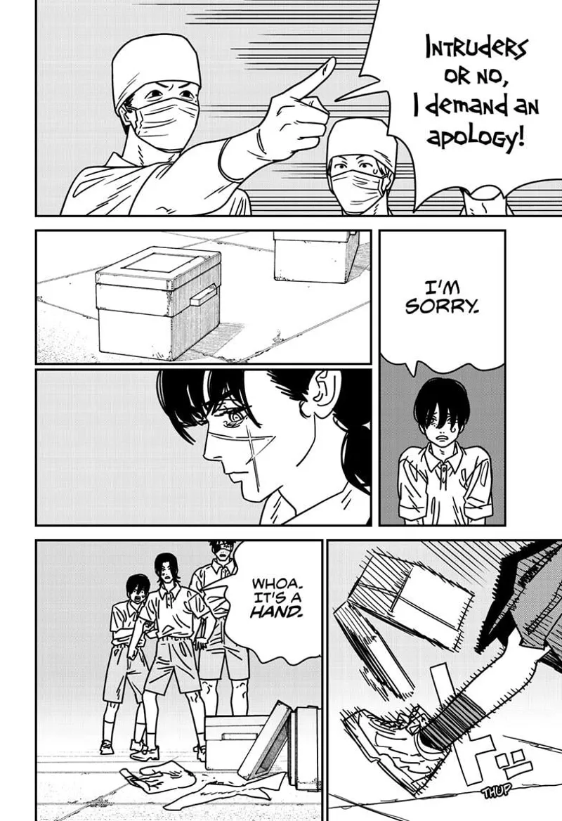 Chainsaw Man Manga Chapter 161 page 4 - Chainsaw Man Puzzle scene