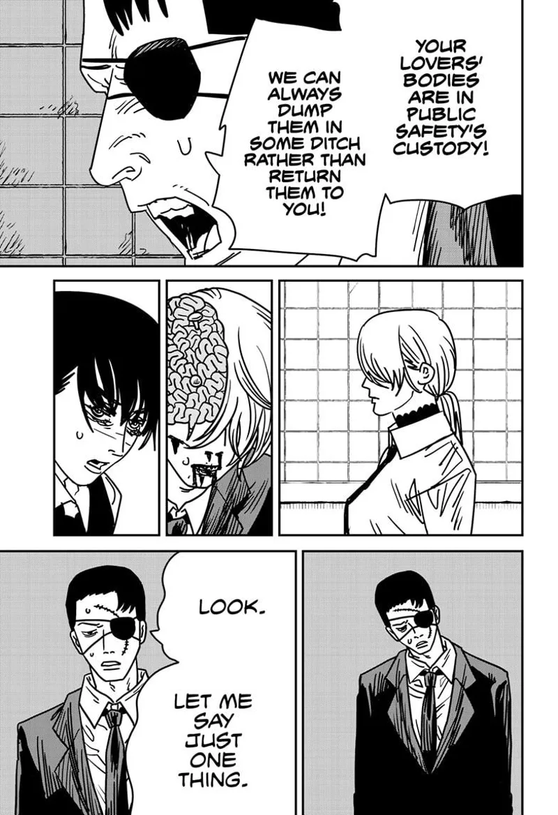 Chainsaw Man Manga Chapter 162 page 11 - Fearsome scene