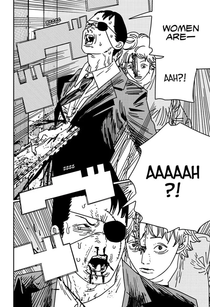 Chainsaw Man Manga Chapter 162 page 12 - Fearsome scene