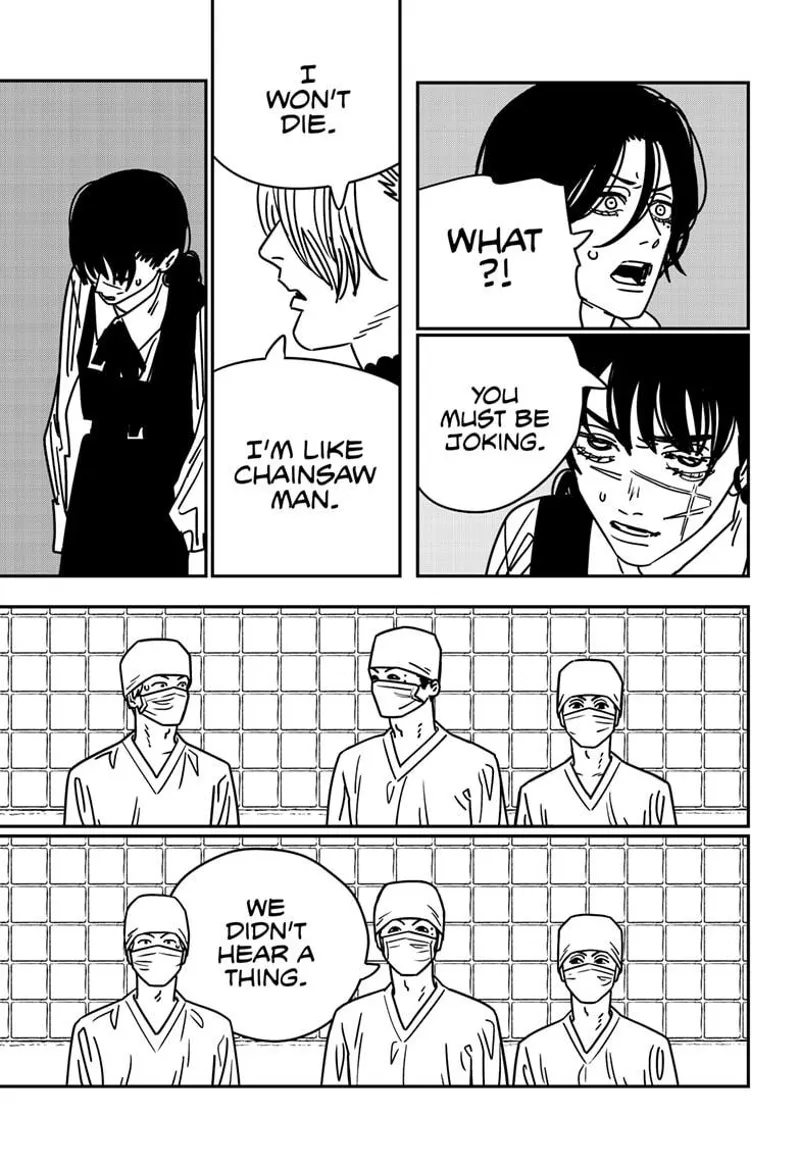 Chainsaw Man Manga Chapter 162 page 15 - Fearsome scene