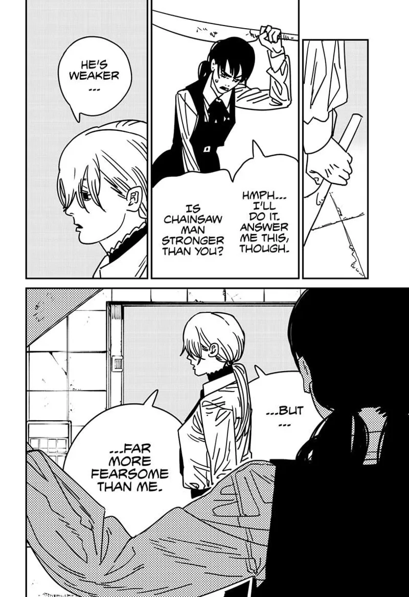 Chainsaw Man Manga Chapter 162 page 16 - Fearsome scene
