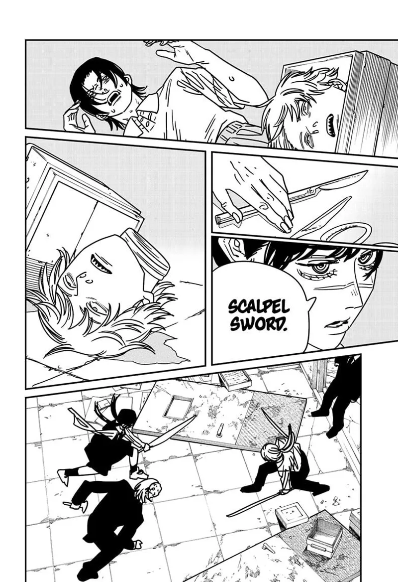 Chainsaw Man Manga Chapter 162 page 4 - Fearsome scene