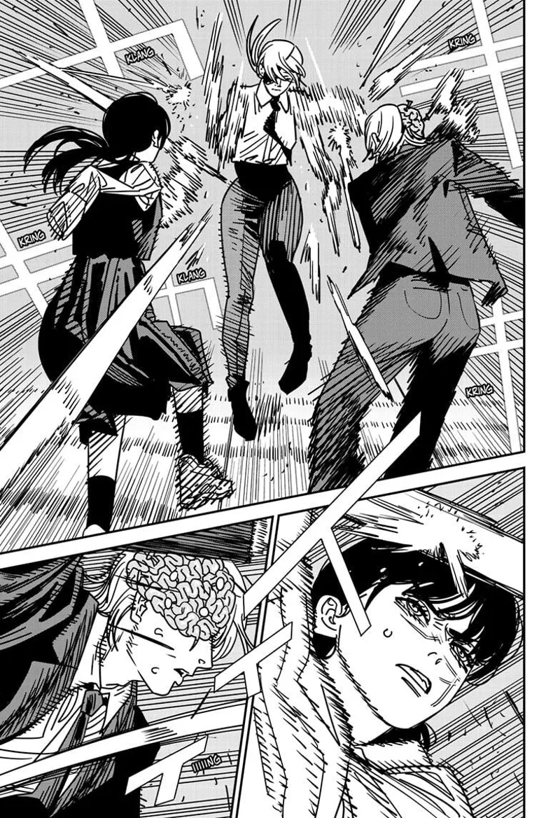 Chainsaw Man Manga Chapter 162 page 5 - Fearsome scene