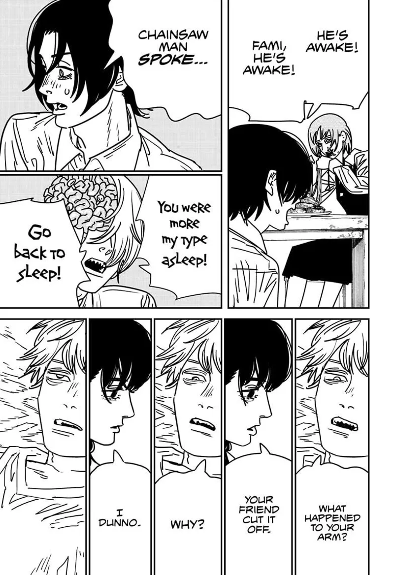 Chainsaw Man Manga Chapter 163 page 11 - Dream Balls scene