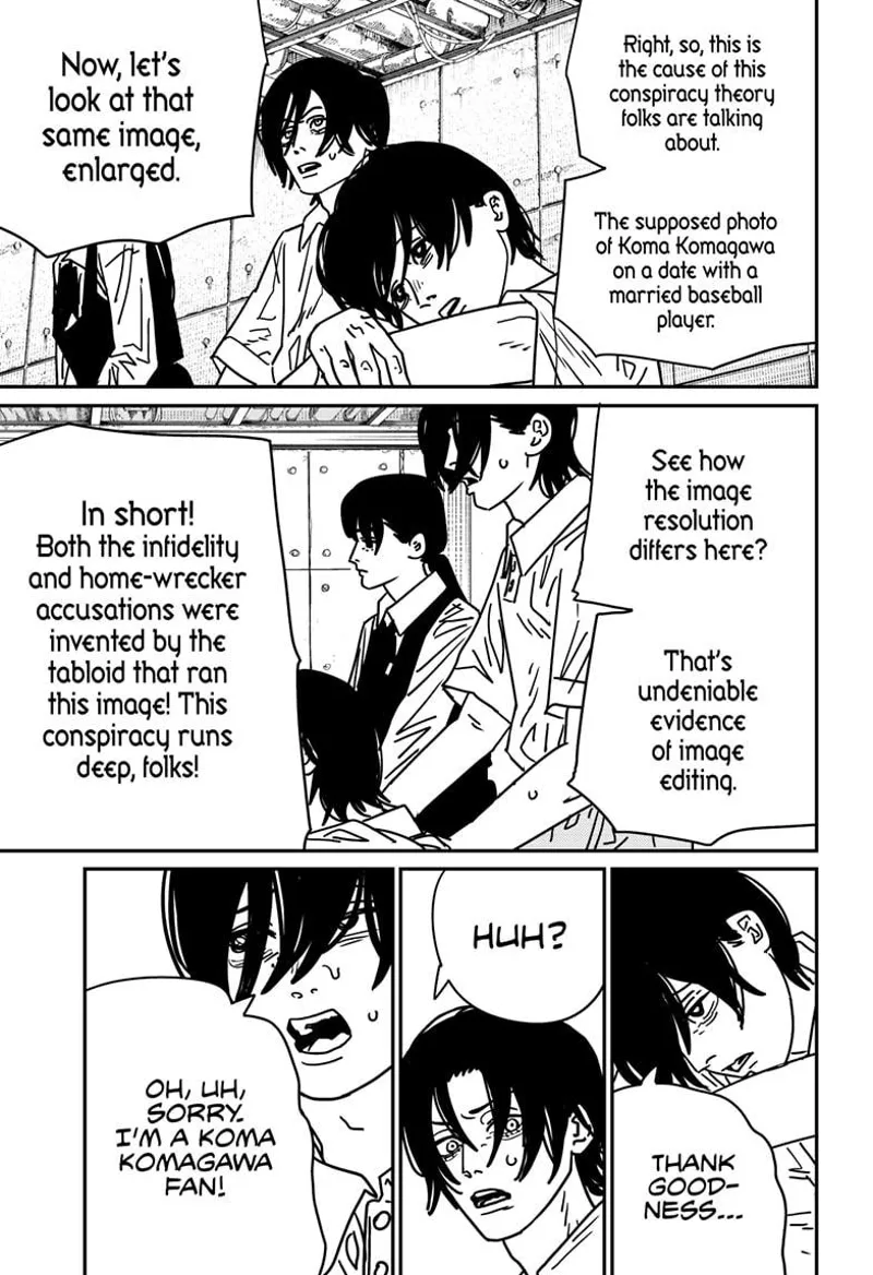 Chainsaw Man Manga Chapter 163 page 5 - Dream Balls scene