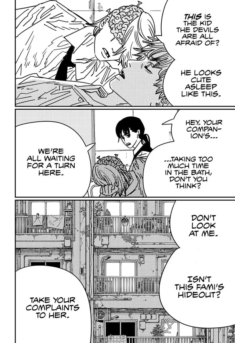 Chainsaw Man Manga Chapter 163 page 8 - Dream Balls scene