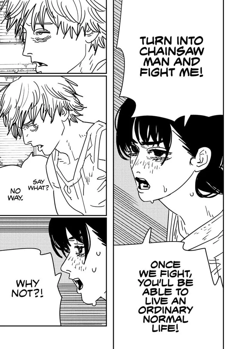 Chainsaw Man Manga Chapter 164 page 12 - Charred Remains scene