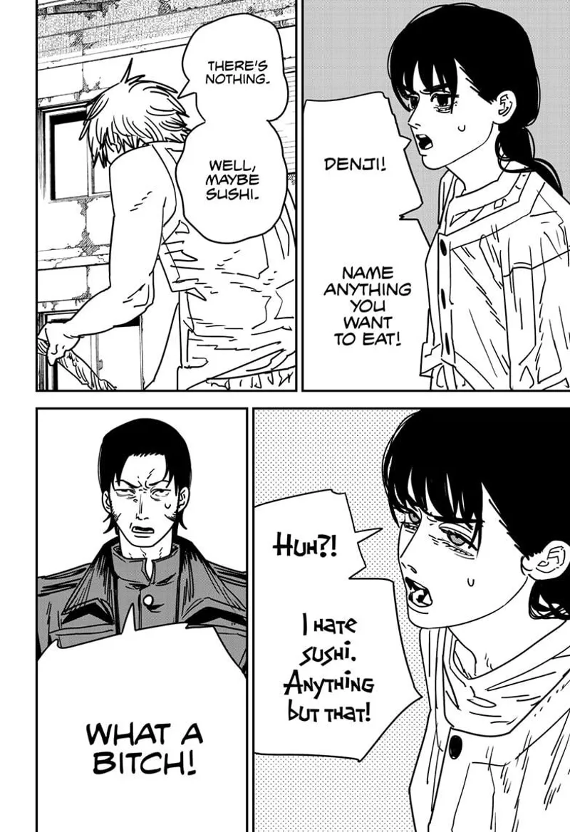 Chainsaw Man Manga Chapter 164 page 15 - Charred Remains scene