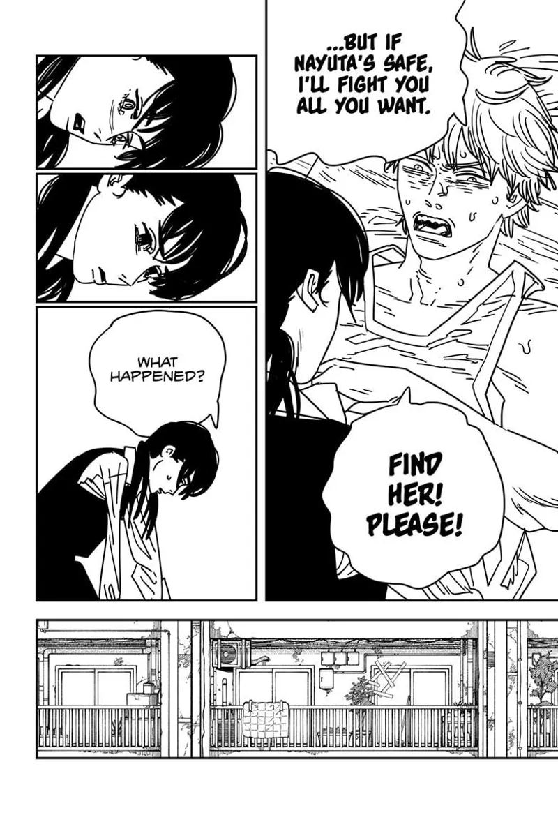 Chainsaw Man Manga Chapter 164 page 3 - Charred Remains scene