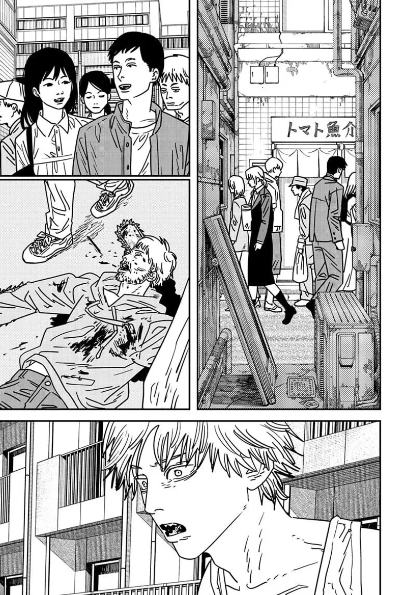 Chainsaw Man Manga Chapter 164 page 4 - Charred Remains scene