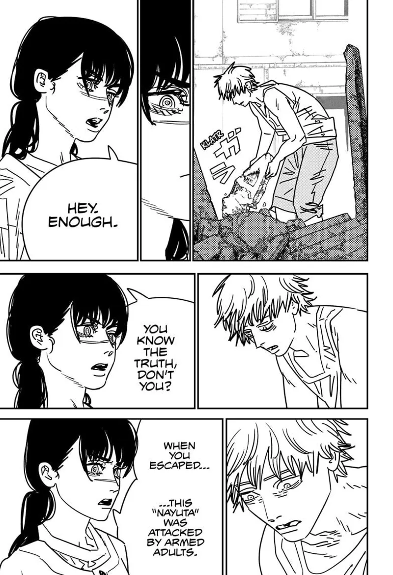 Chainsaw Man Manga Chapter 164 page 6 - Charred Remains scene