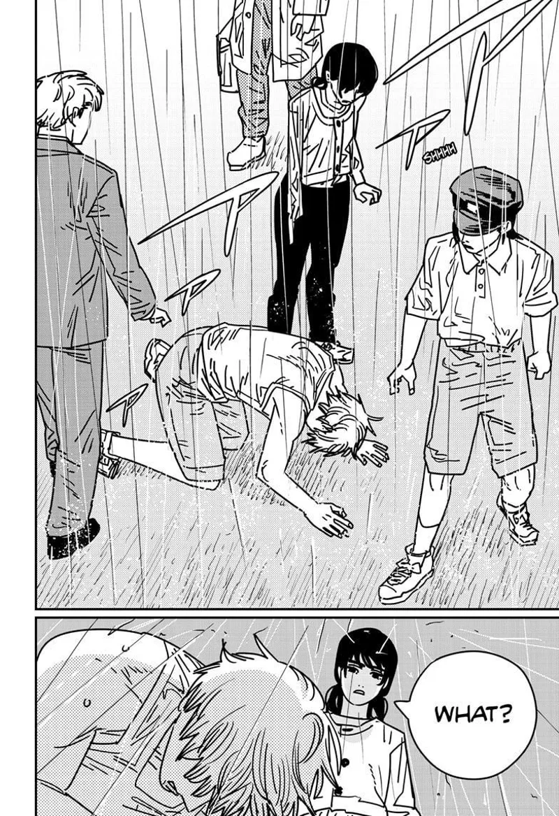 Chainsaw Man Manga Chapter 166 page 10 - Rain, Brothel, Removal scene