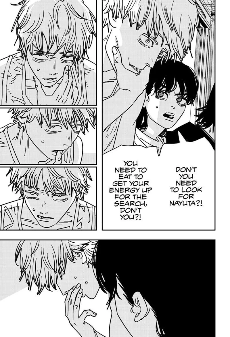 Chainsaw Man Manga Chapter 166 page 3 - Rain, Brothel, Removal scene