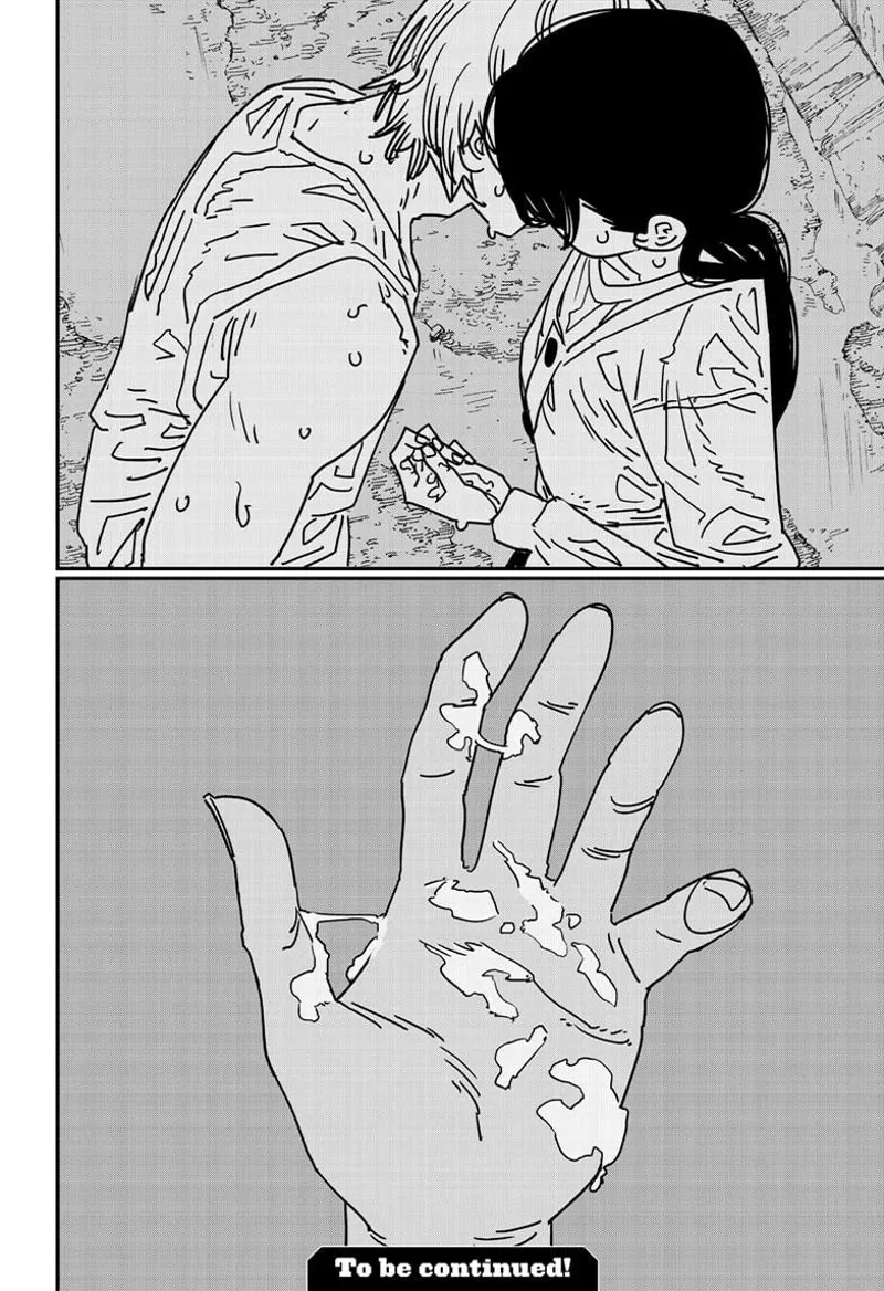 Chainsaw Man Manga Chapter 167 page 16 - Super Smooch scene